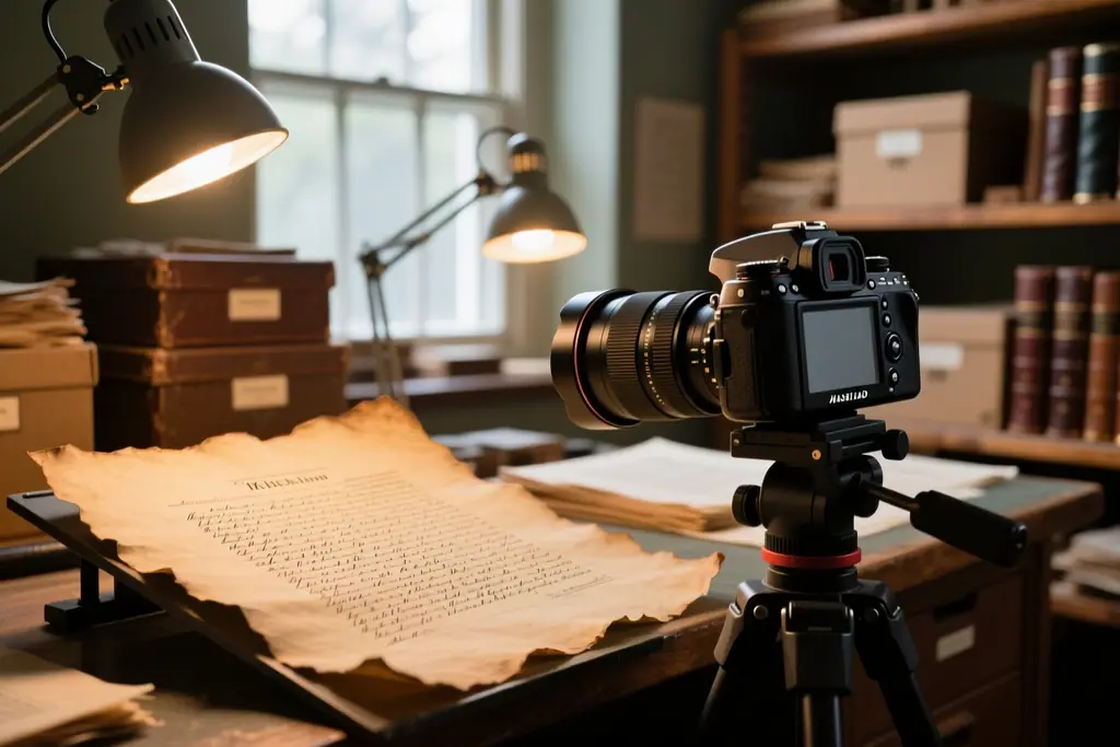 Digitalizace archivu: jak chránit vzácné materiály